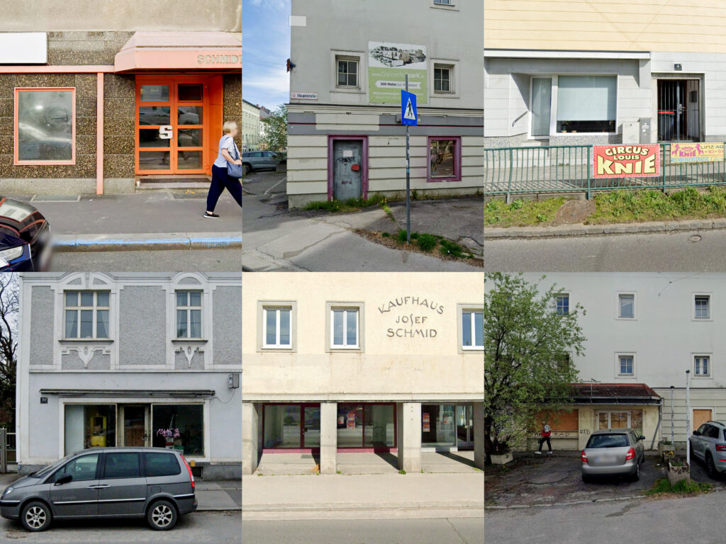 Symbolbild: Wenig belebte Erdgeschoß-Zonene in Linz