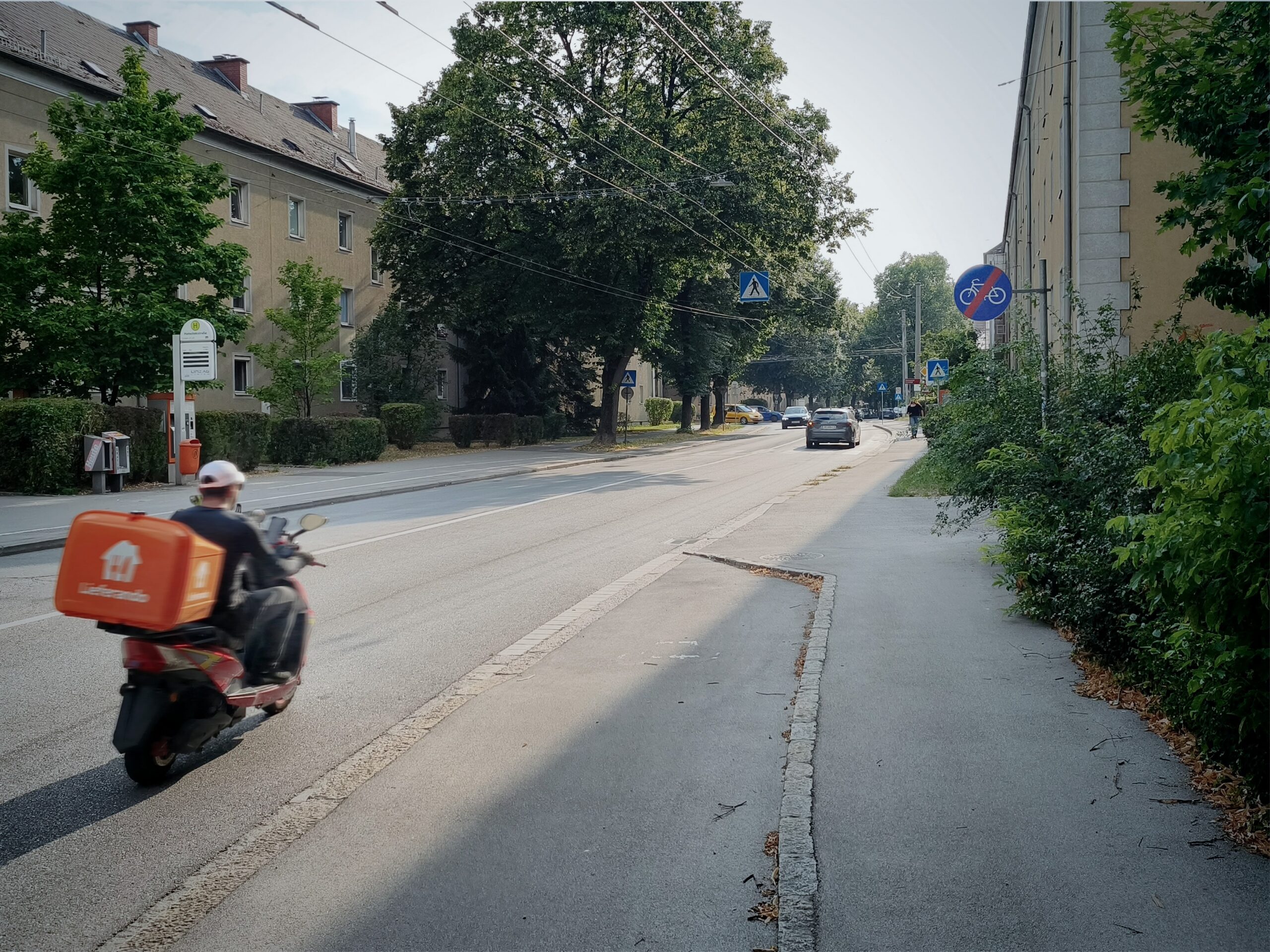 Warum hört der Radweg einfach hier auf?